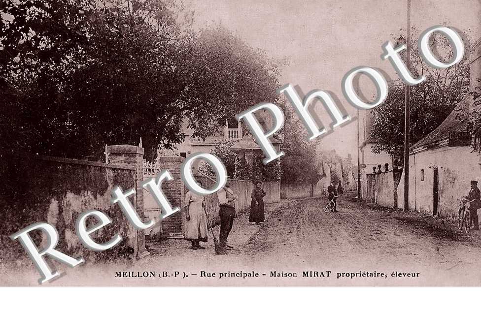rue principale Maison Mirat propriétaire, éleveur