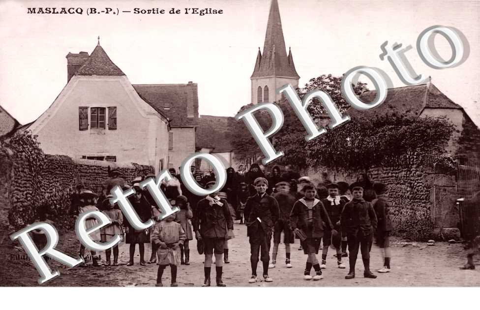 sortie de l'église