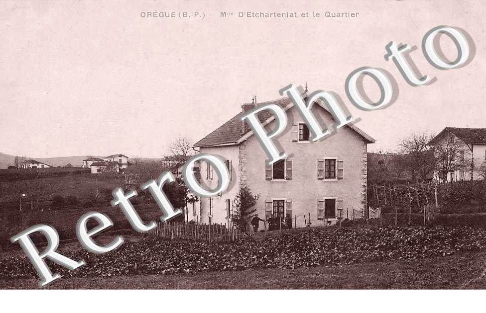 Maison d'Etcharteniat et le quartier