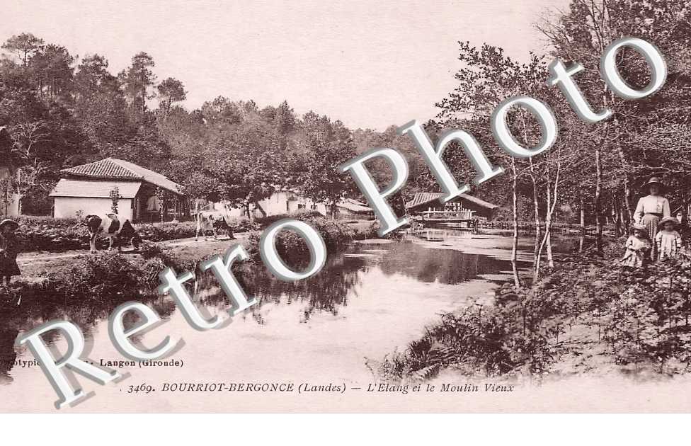 l'étang et le Moulin Vieux