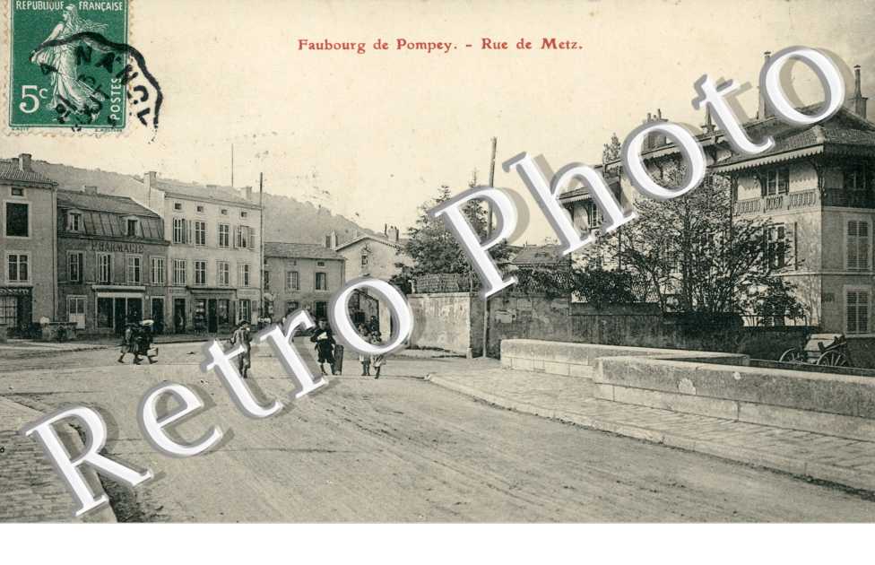 Faubourg de Pompey - rue de Metz