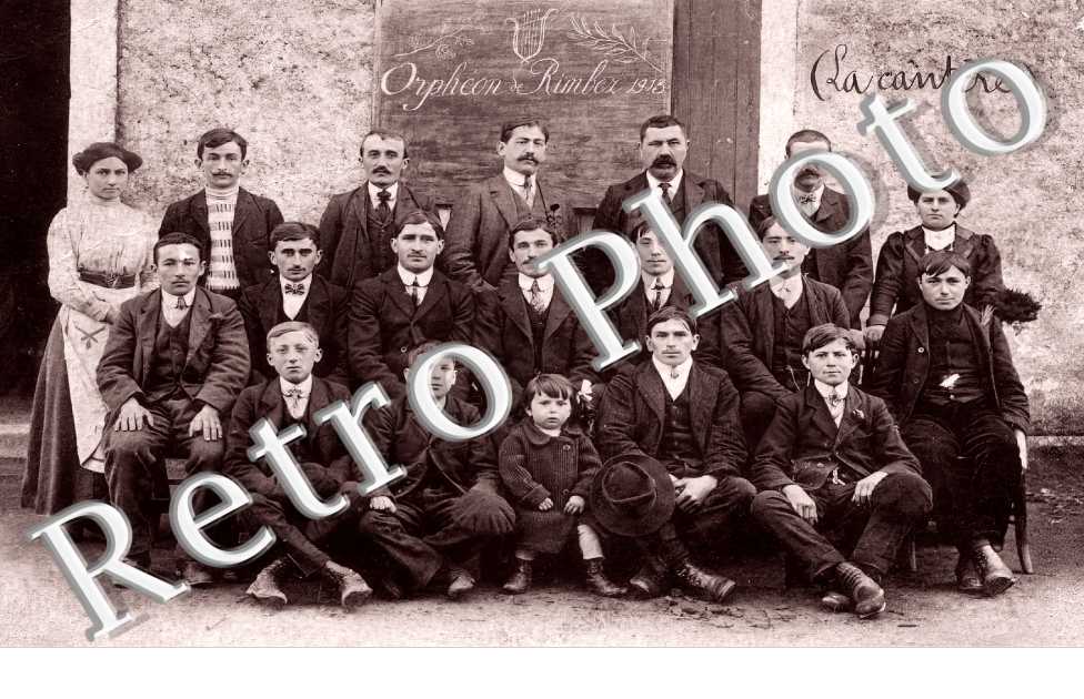Orphéon de Rimbez 1913