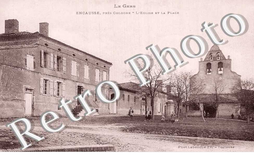 l'église et la place
