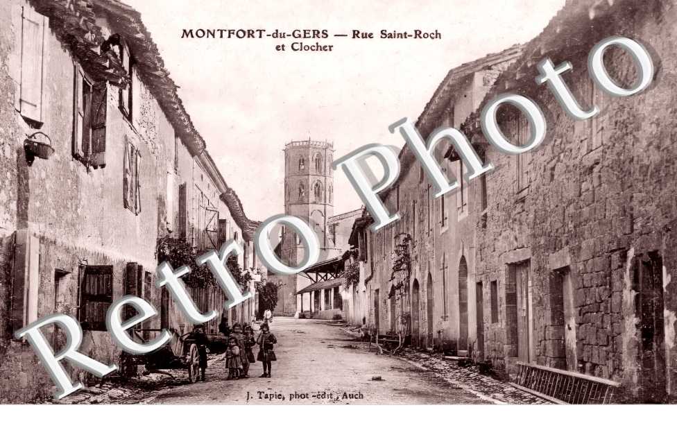rue Saint-Roch et clocher