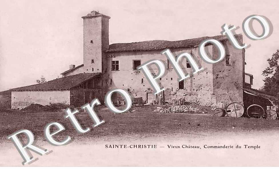 vieux château, Commanderie du Temple