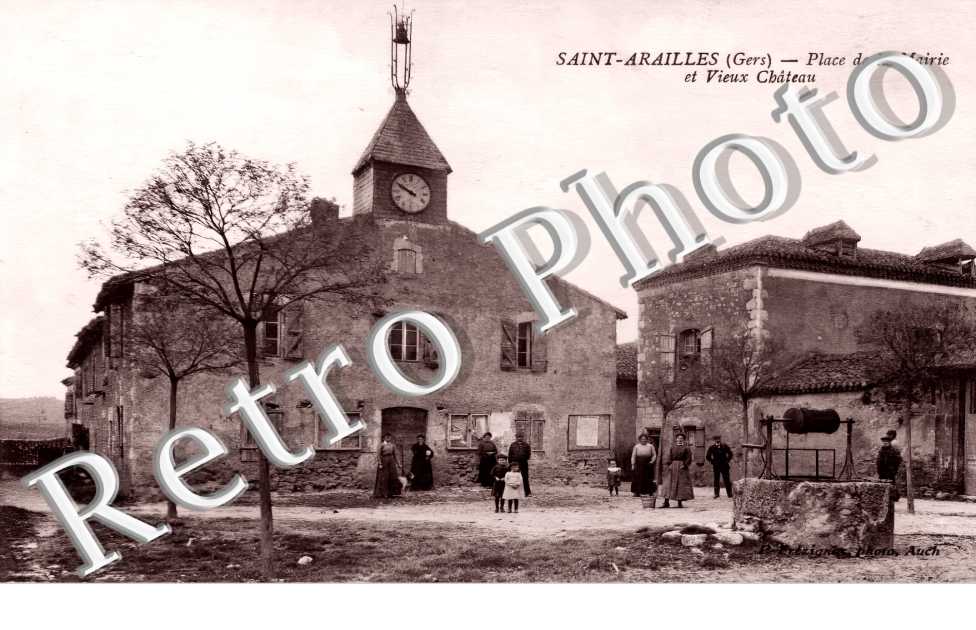placed e la mairie et vieux château