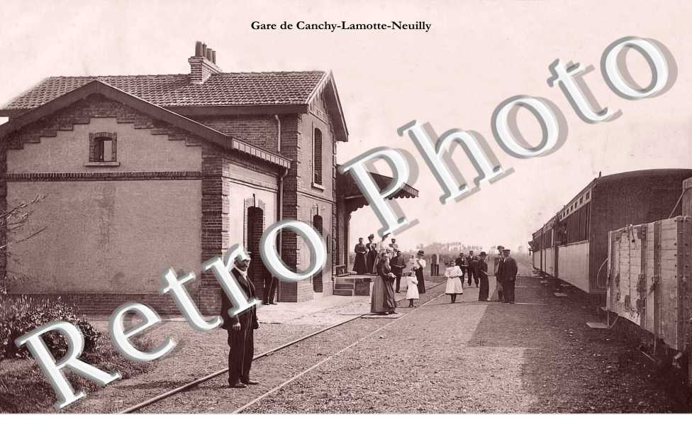 la gare de Canchy-Lamotte-Neuilly