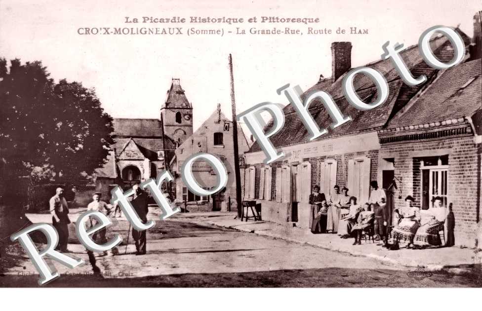 la grande rue, route de Ham