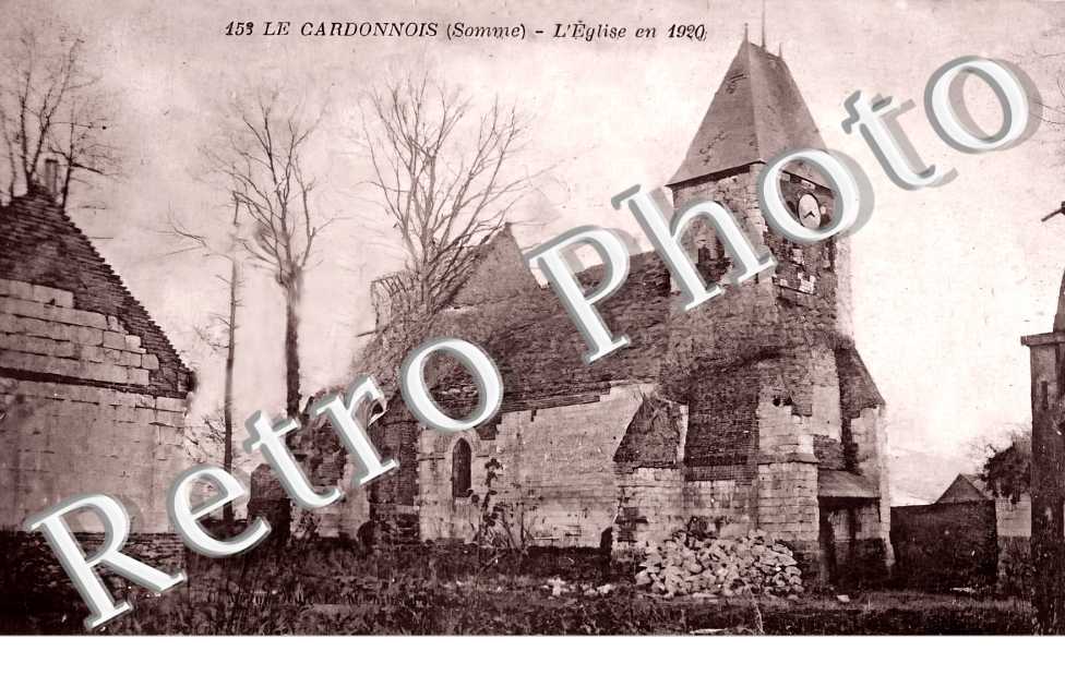 l'église en 1920