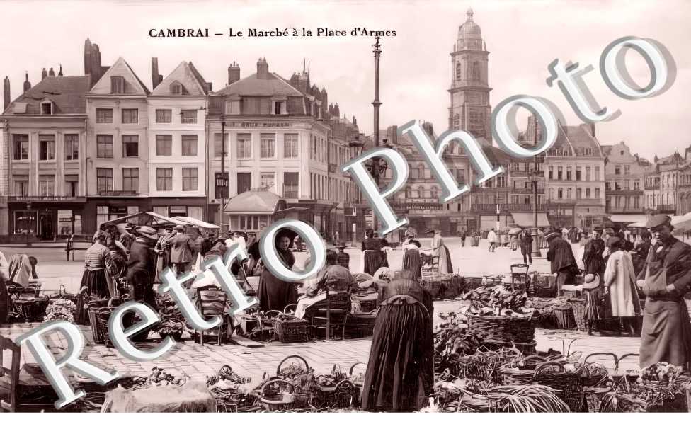 le macrhé à la Place d'Armes