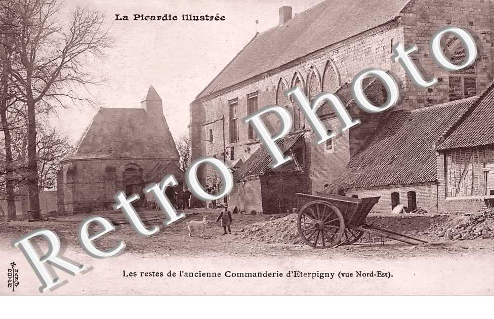 les restes de l'ancienne Commanderie
