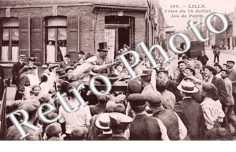 Fête du 14 juillet. Jeu de Papin