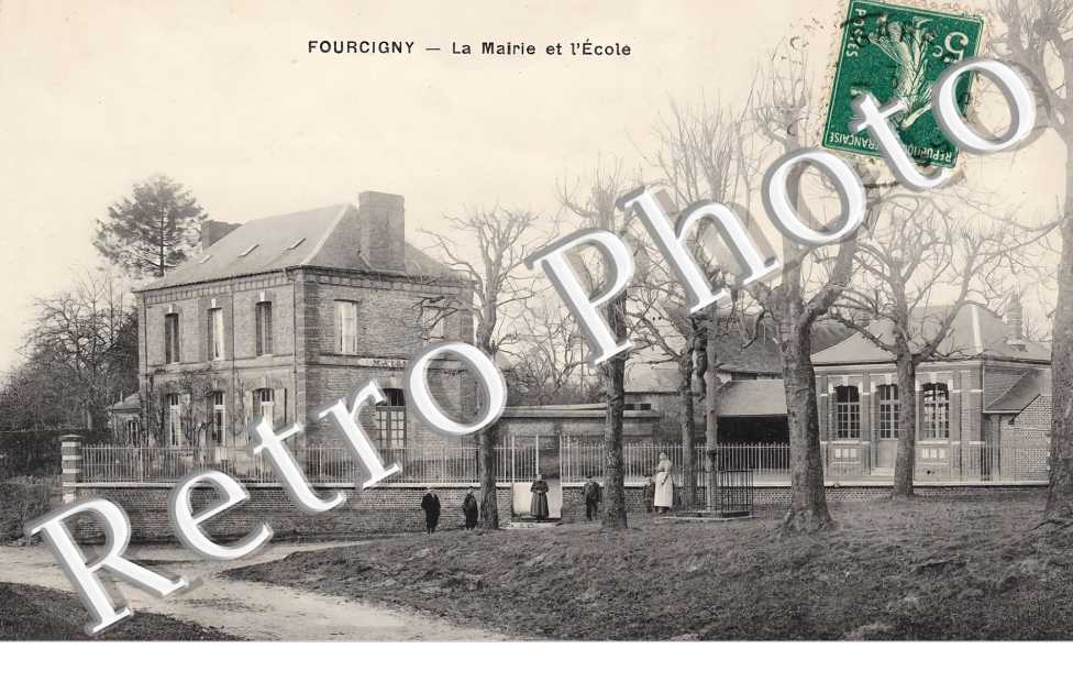 la mairie et l'école
