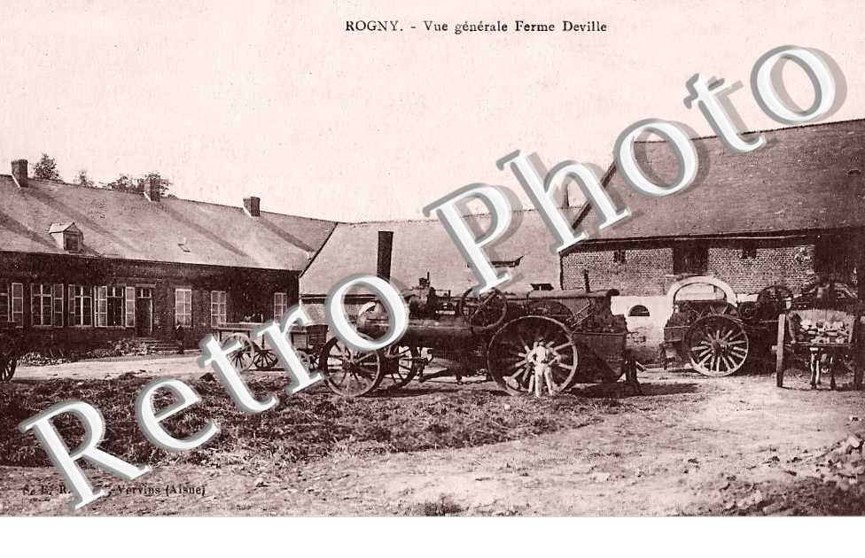 vue générale Ferme Deville