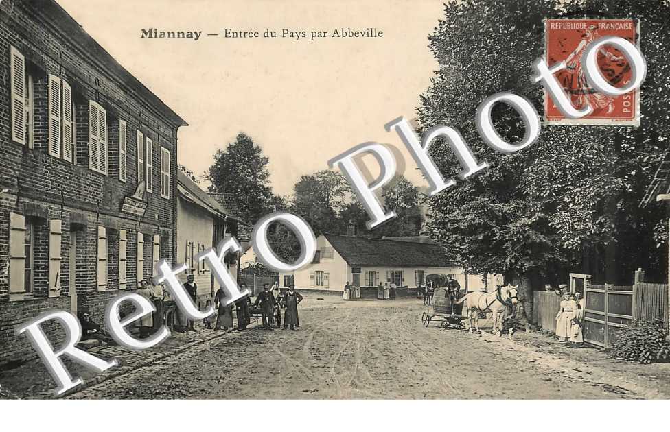 entrée du pays par Abbeville