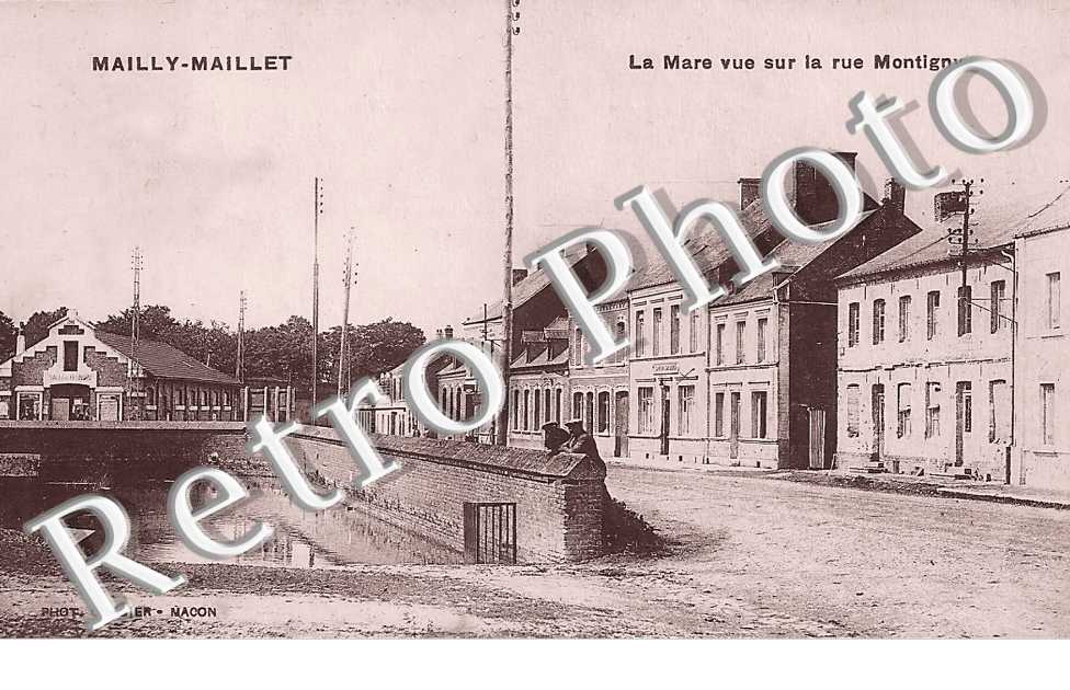 la mare sur la rue Montigny