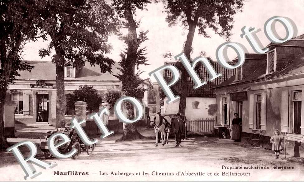 les auberges et les chemins d'Abbeville et de Bellancourt