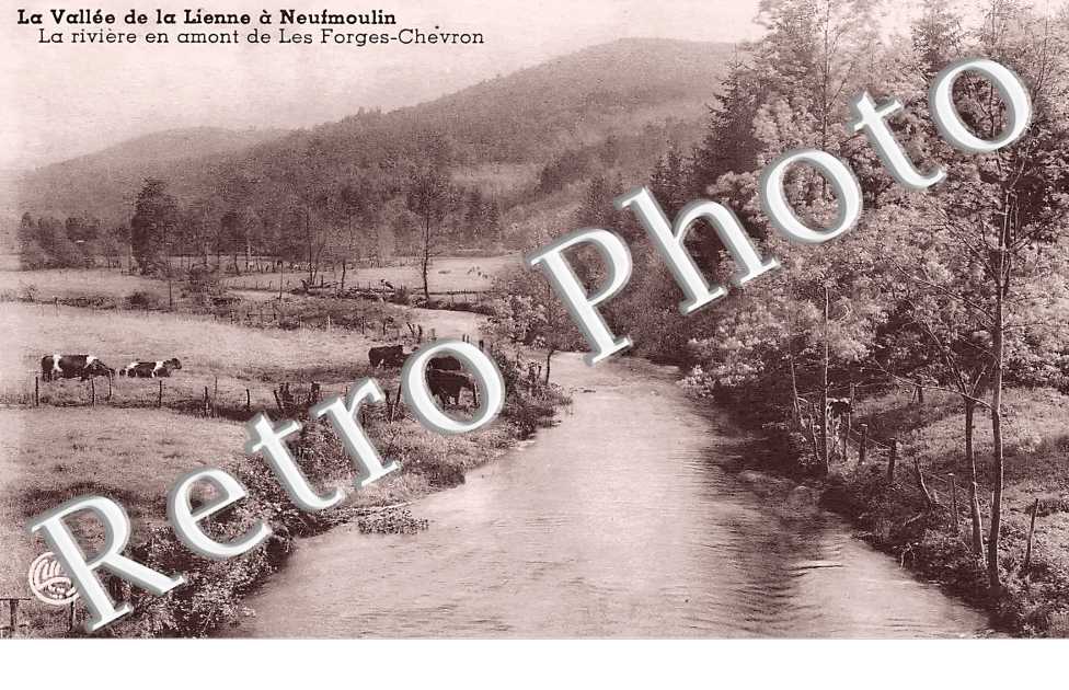La rivière en amont de Les Forges-Chevron