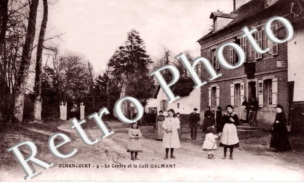 le centre et le café Galmant