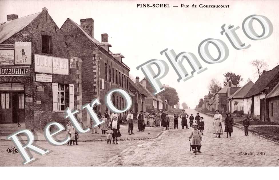 FINS-SOREL rue de Gouzeaucourt