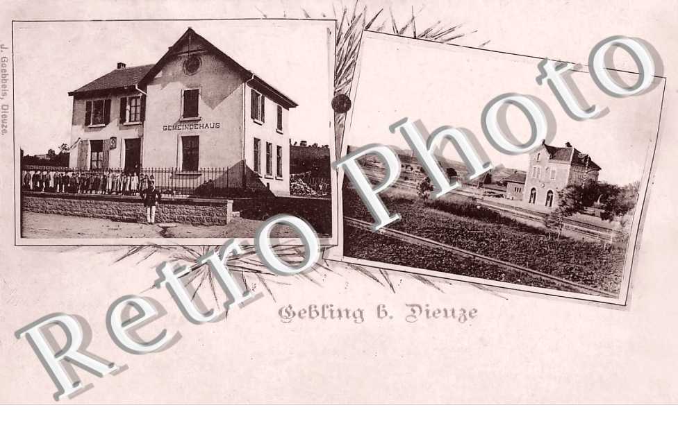 l'école. la gare