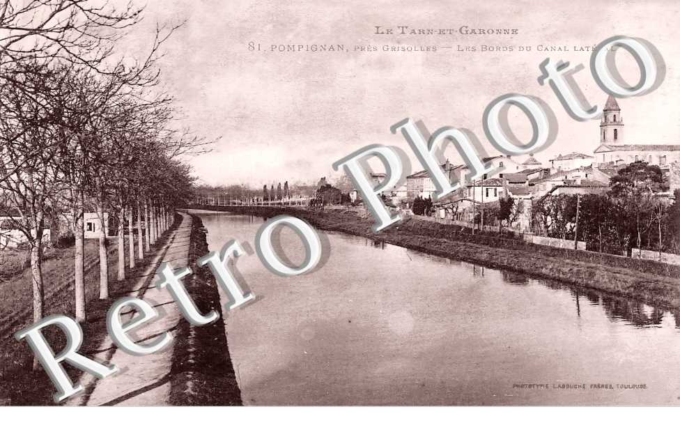 les bords du canal latéral