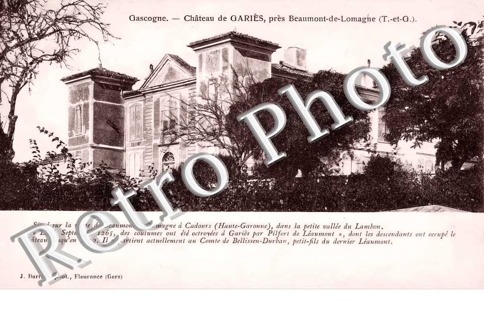 chateau de Gariès