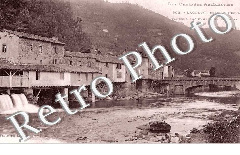 maison ancienne sur le Salat