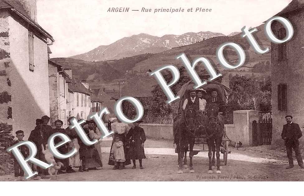 rue principale et place