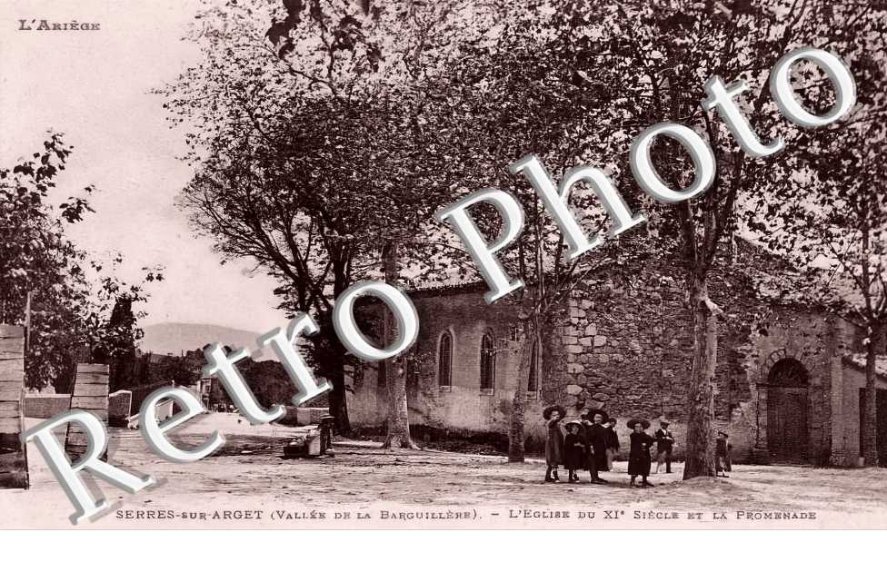 l'église et la promenade
