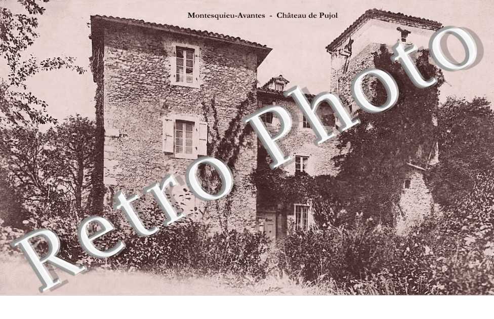MONTESQUIEU-AVANTES    -    CHATEAU DE PUJOL