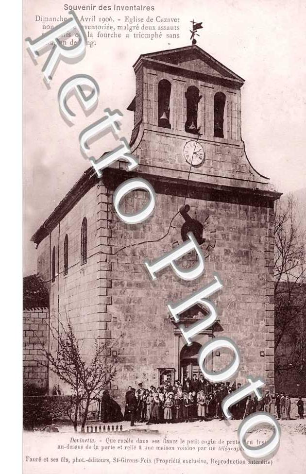 église de Cazavet
