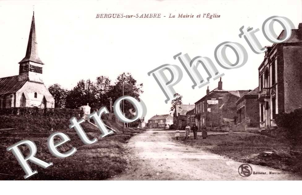 la mairie et l'église
