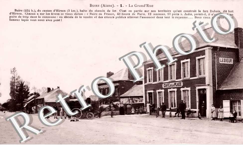 la grand'rue. Café de la Place