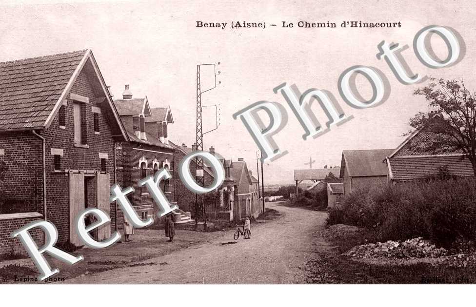 le chemin d'Hinacourt