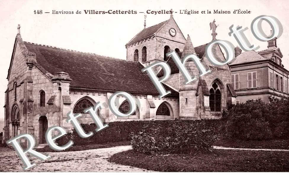 l'église et la maison d'école