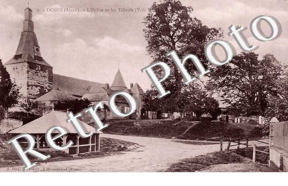 l'église et les Tilleuls