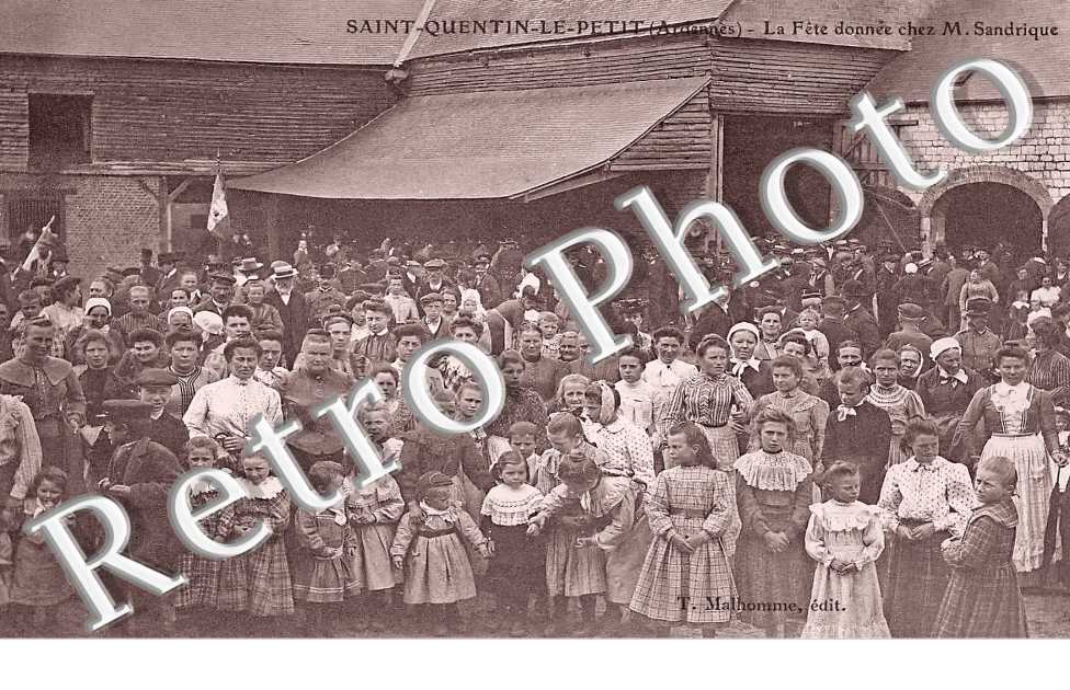 la fête donnée par M. Sandrique