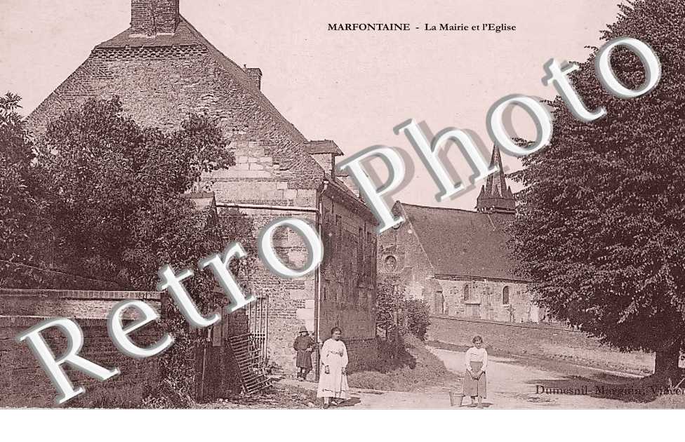 la mairie et l'église
