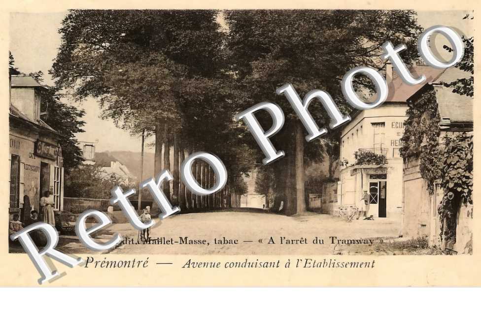 avenue conduisant à l'établissement
