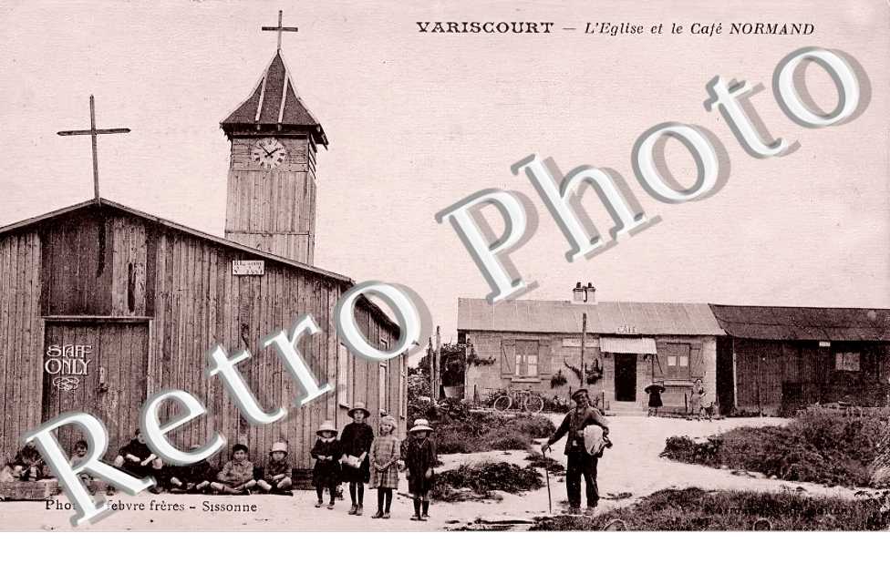l'église et le café Normand