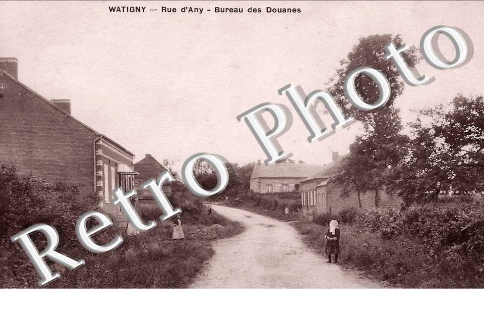 rue d'Any. Bureau des Douanes