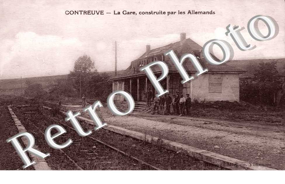 la gare, construite par les allemands