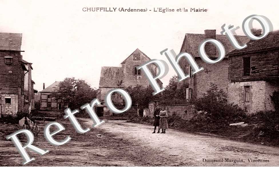 l'église et la mairie