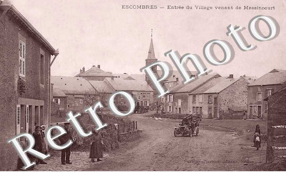 entrée du village venant de Messincourt