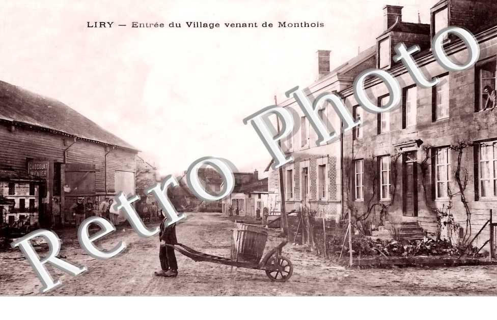 entrée du village venant de Monthois
