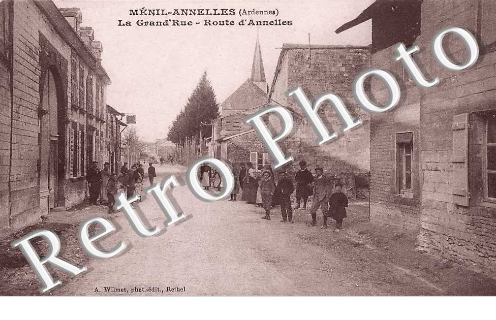la grand'rue. Route d'Annelles