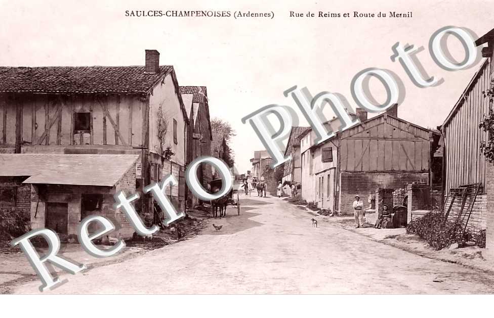 rue de Reims et route de Mesnil