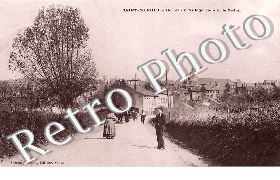 entree du village venant de Sedan