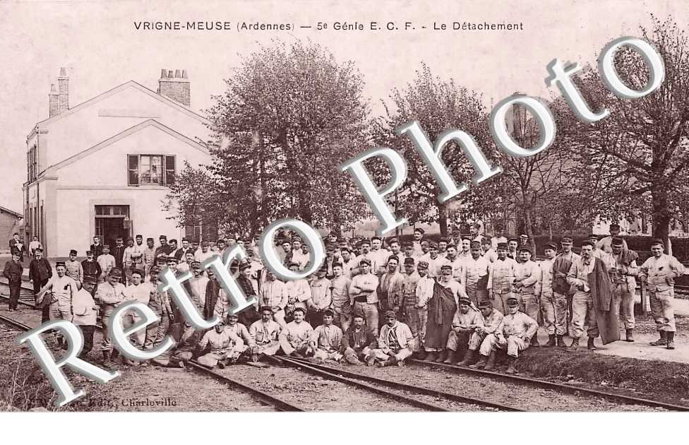  5eme Génie E.C.F.  Le détachement